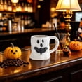 thumbnail image 6 of Halloween Relief Coffee Mug, Cute Tea Coffee Mugs, Ceramic Coffee Cups with 3D Embossed Design, Halloween Gifts for Women, Mugs for Halloween Decor Party (Black), 6 of 7