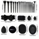 thumbnail image 2 of HGHDBT - Juego de 47 brochas de maquillaje negras, kit de maquillaje profesional, juego de herramientas de maquillaje multifuncional con accesorios d, 2 of 9