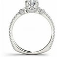 thumbnail image 3 of 1-1/4 Carat T.W. Diamond Classic Euro Style Engagement Ring in 14kt White Gold, 3 of 5