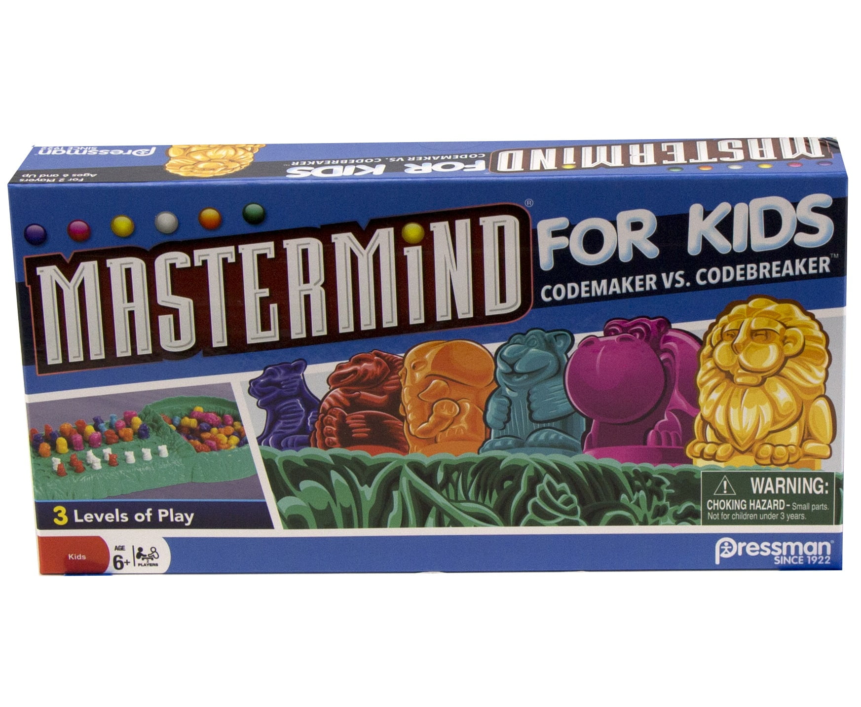 Pressman Mastermind for Kids Board Game Codebreaking Game With Three