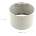 ITSELFER 150mm Air Conditioner Exhaust Hose Coupler Replacement AC Unit