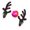 brown, variant on 100Fens LED Luminous Antlers Car Decoration 5 Antlers Luminous Antlers Brown Car Reindeer Antlers Nose Automotive Accessories
