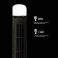 thumbnail image 7 of Portable Air Cooler Fan,Streamlined Tower Fan with LED,Powerful Wind,Space-Saving, Bladeless Design, USB Interface White, 7 of 7