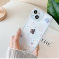 thumbnail image 5 of Funda suave de silicona para iPhone con nube giratoria y flores de dibujos animados para mujeres y niñas (blanco, iPhone 13 Pro) Blanco Iphone 13 Pro, 5 of 5