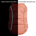 thumbnail image 5 of Reflective Dog Tank Top Lightweight Breathable Summer Shirt for Night Safety High Visibility Sporty Sleeveless Pet Vest Outdoor Apparel, Purple XS, 5 of 5