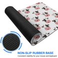 thumbnail image 6 of Long Mouse Pads for Desk,White Cow Face Pattern Desk Mats on Top Of Desks, Desk Mouse Pad Extra Large with 3mm Non-Slip Base and Stitched Edge for Gaming,Office,Work,Home 47.3"x23.6", 6 of 6