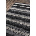 thumbnail image 4 of Momeni Otto Striped Hand Woven Black Area Rug 5' X 7'6", 4 of 4