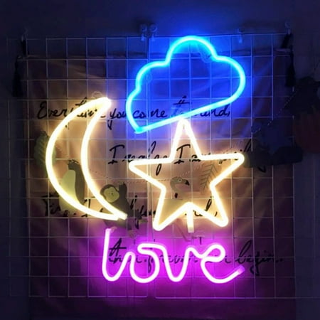 

Neon Lights Kids Bedroom Warm LED Night Lamp Various Shape 3D PVC Lights Party Girls Living Room Decor Gift 24