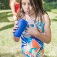 thumbnail image 5 of Re-Play Sippy Cups for Toddlers - 10 oz. Straw Cups for Kids with Silicone Locking Straws - Dishwasher & Microwave Safe - Made in the USA - Set of 3- Ocean Waves, 5 of 10