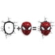 thumbnail image 3 of Marvel Spiderman Mask 3D Deco Light, 3 of 7