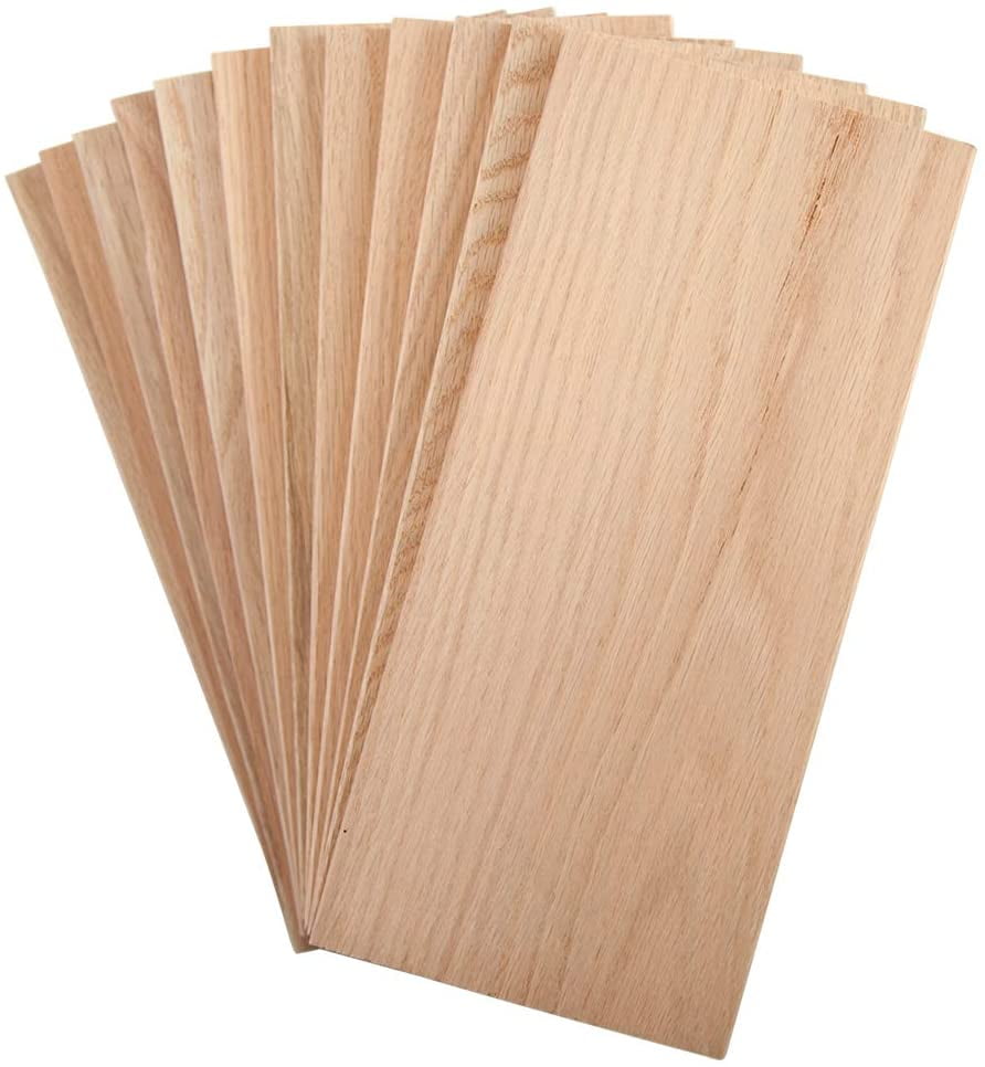 Wood Fire Grilling Co. Red Oak Grilling Planks 12 Pack 5x11"
