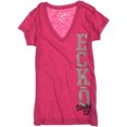 thumbnail image 1 of Camiseta Ecko Unltd. con gráfico Glitter Stud Vnk Wostyl para mujer Rosa Mediana, 1 of 1
