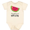 thumbnail image 3 of Inktastic I'm One in a Melon Watermelon Humor Boys or Girls Baby Bodysuit, 3 of 5
