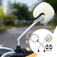 thumbnail image 4 of Espejo retrovisor de ciclismo de alta definición, ajuste universal, extremo de manillar de bicicleta eléctrica Beige, 4 of 7