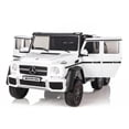 thumbnail image 2 of Licensed Mercedes-Benz AMG G63 6-Wheel 24V Deluxe Two-Seater Kids Ride-On Car with Remote Control, 2 of 5
