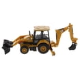 thumbnail image 3 of CAT Caterpillar 420 XE Backhoe Loader with Work Tools Yellow 1/64 Diecast Model by Diecast Masters, 3 of 4