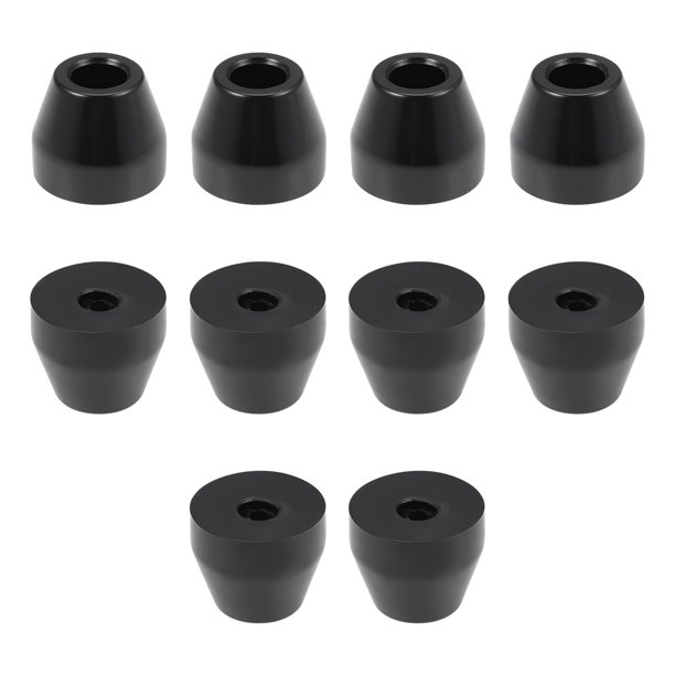 Rubber Furniture Pads 30mm x 22mm AntiSlip Bumpers 25mm Height 20Pcs