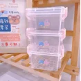 thumbnail image 1 of Sanrios Kuromi Cinnamoroll My Melody Pom Purins Hellokittys Pochacco Three-layer Stacked Food Sundries Storage Box Anime Kawaii, 1 of 6