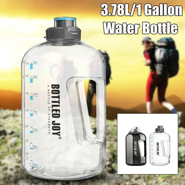 3.78L/1 Gallon Water Bottle Large Capacity Kettle Handle