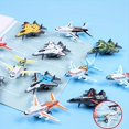 thumbnail image 2 of 10 PCS Fun Toy Airplanes: Pull-Back Simulation, Metal & Sheet Metal Construction, Suitable for Christmas & Halloween Parties, No Batteries Required, 2 of 5