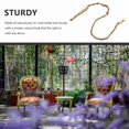 thumbnail image 2 of 2 Pcs Hanging Basket Net Bag Flower Plant Hanger Jute Hangers Indoor/Outdoor, 2 of 6