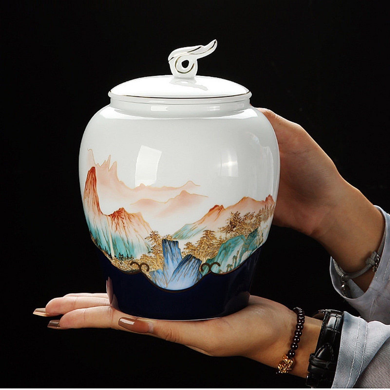 Small Animal Ceramic Urn Coffin Box Keepsake Cremation Urns For Human Ashes Pet Cat Dog Rabbit Place Funeral