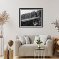 thumbnail image 4 of Historic Framed Print, Cascade Creek Bridge, Spanning Cascade Creek on New Big Oak Flat Road, Yosemite Village, Mariposa County, CA - 7, 17-7/8" x 21-7/8", 4 of 9