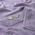 thumbnail image 5 of Superior Derry Solid Egyptian Cotton 4-Piece Bath Towel Set, Royal Purple, 5 of 13