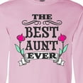 thumbnail image 4 of Inktastic The Best Aunt Ever Long Sleeve T-Shirt, 4 of 5