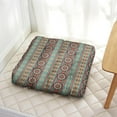 thumbnail image 7 of 22in Floor Pillow for Meditation and Relaxation, Square Dutch Velvet Boho Yoga Cushion, 7 of 7