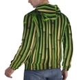 thumbnail image 6 of Cauagu Green Bamboo Fence1 for Men's Pullover Hooded Sweatshirt Athletic Casual Hoodie Aautumn Hoodie Sweatshirt for Men Pullover Casual Hooded Sweatshirt-Small, 6 of 7