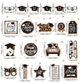 thumbnail image 4 of Tong 2026 Graduation Tiered Tray 20 PCS Wooden Graduation Class Of 2026 Grad Party Signs For Home School Graduation Party Senior 2026 Grad, 4 of 5