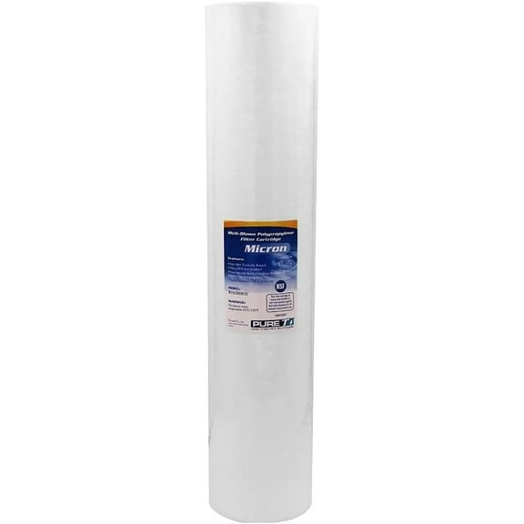 IPW Industries Inc. -PureT SC45-20005 Signature Series - 20" x 4.5" Spun Polypropylene Sediment 5 Micron Filter