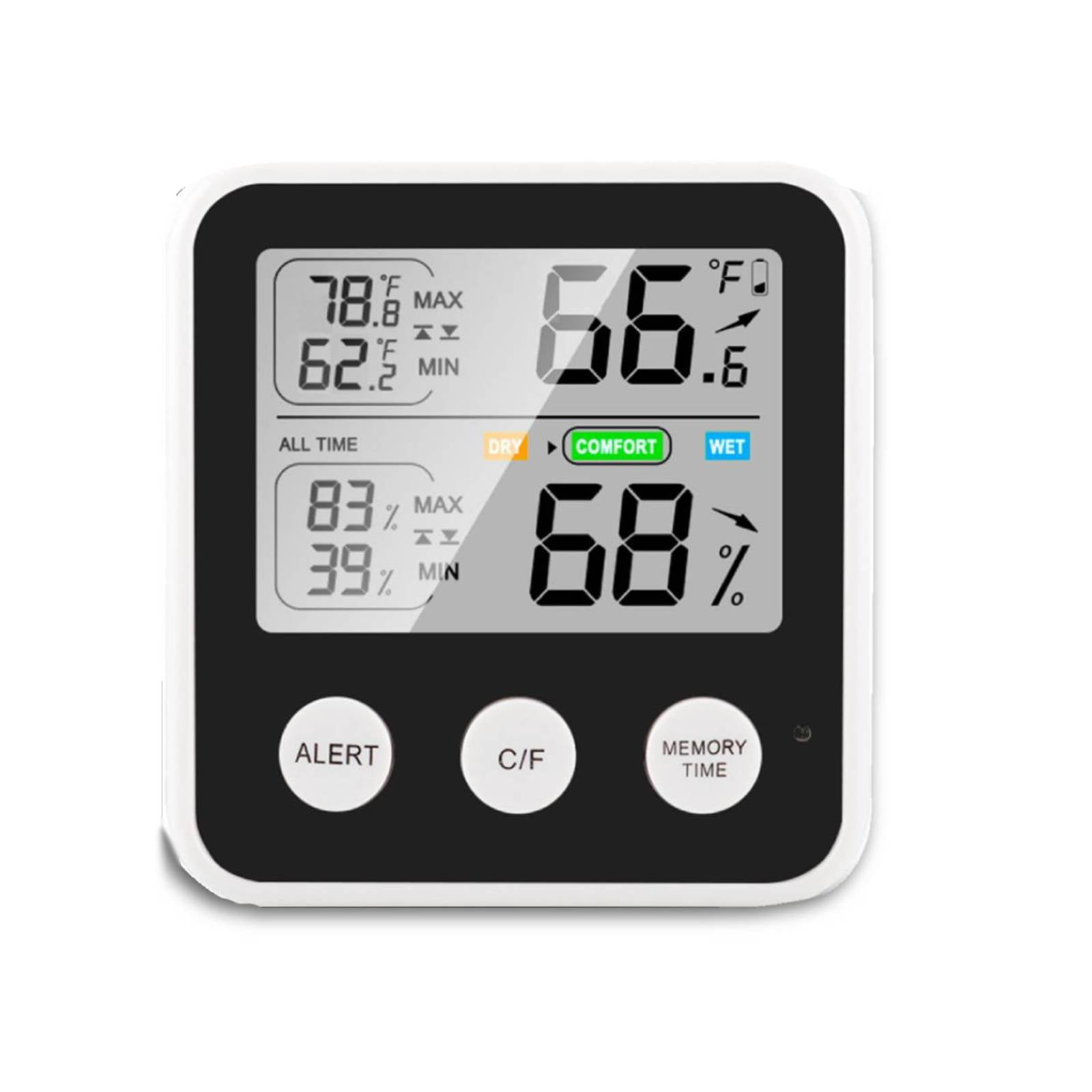 Car LCD Digital Display Temperature Meter/Thermometer Indoor & Outdoor AHS
