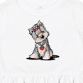thumbnail image 4 of Inktastic Butternut Yorkie Girls Toddler Dress, 4 of 5