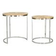 thumbnail image 5 of Bari Nesting Table Set (2-Piece) Natural, 5 of 7