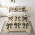 thumbnail image 2 of Homewish Cartoon Bow Knot 7-Piece Twin Bedding Sets,Vintage Camo Pattern Bedding Comforter Set,Green Brown Sheet Sets For Boys Girls,Breathable Home Decor Reversible, 2 of 8