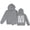 Grey, variant on Ymyiu Kids Back To School Sweatshirt Girl's Hoodies Long Sleeve Pullover Tops Cute Sweatshirts Hoodies 4T 5T(Blue, 4-5 Years)
