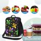 thumbnail image 4 of Balery Mardi Gras Carnival4 Caja de Almuerzo y Bolsa de Almuerzo para Hombres y Mujeres, Bolsa de Almuerzo Reutilizable con Gran Capacidad, Bolsa de Almuerzo Aislada, 4 of 7