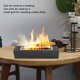 thumbnail image 3 of Brasero De Mesa Pequeño, Fogón De Mesa Ligero Rectangular Que Ahorra Espacio Para Calefacción Para Patio Trasero, 3 of 7