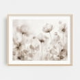 thumbnail image 2 of Ethereal Meadow Watercolor Flowers Beige - Painting Unframed Wall Art Print 5 x 7 inches, 2 of 4