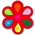 thumbnail image 1 of Kids DIY Cartoon Animal 3D Foam Sticker Puzzle Handmade Early Learning Educational Toys For Children Craft Gift, Six Petals, 1 of 5