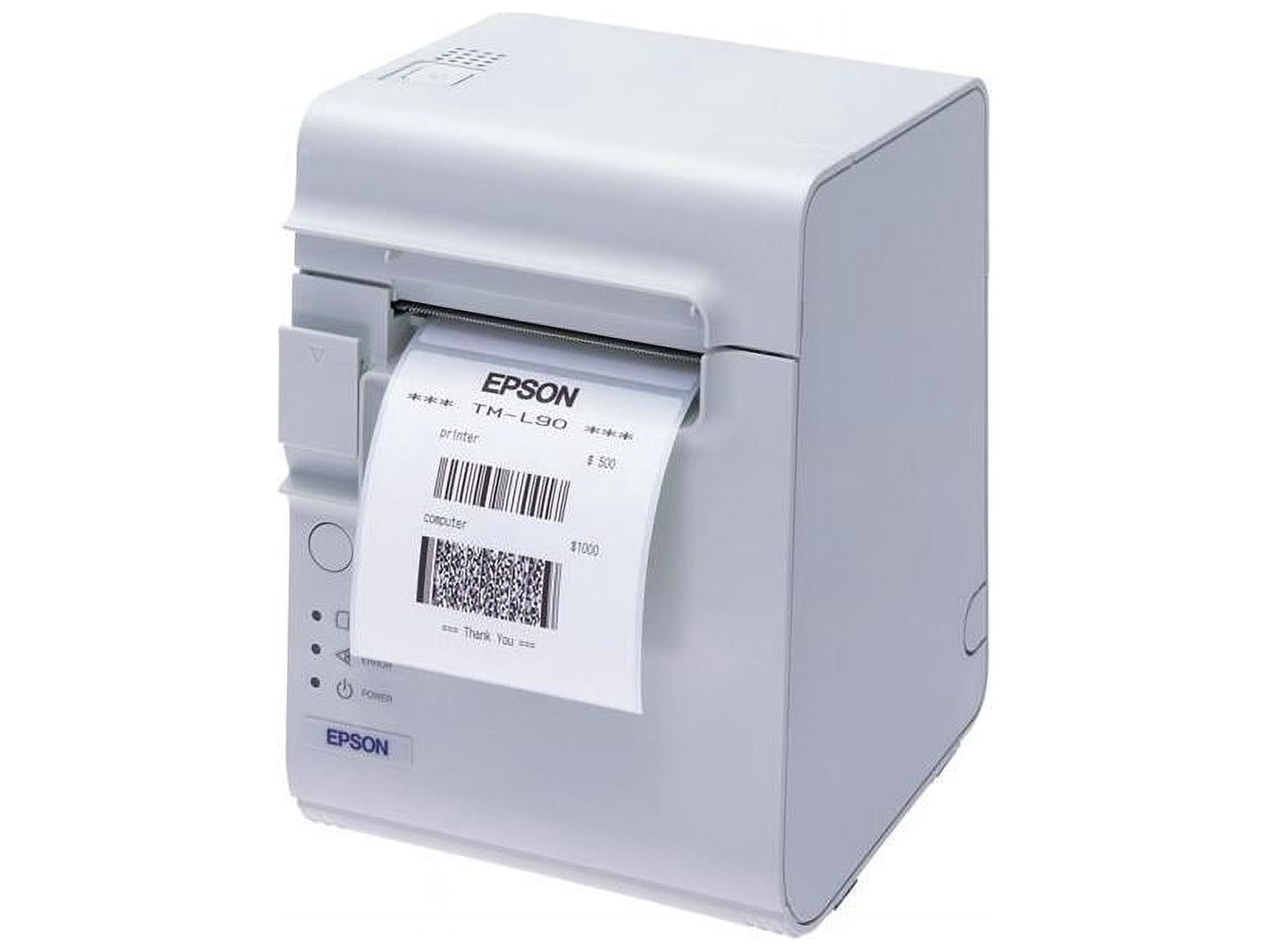 Epson TM-L90 Plus Thermal Label and Barcode/Receipt Printer - Dark Gray C31C412416