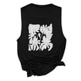 thumbnail image 3 of Womens Tank Tops Summer T Shirts Sleeveless Casual Loose Tunic Blouses, 3 of 3