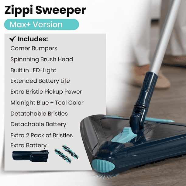 Zippi Sweeper - Max Plus Version - Walmart Business Supplies