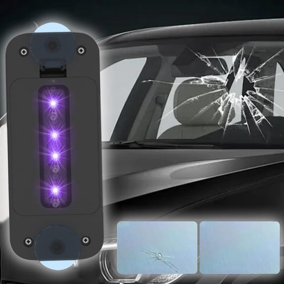 UV Lamp For Resin Curing Auto Glass UV Curing Resin Lamp Suction Cup Design Windshield Repair Tool For Trucks Sedans SUVs And