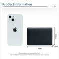 thumbnail image 2 of TAZAG Men and women's multi-function business card bag business casual top layer cowhide card bag business card holder creative coupon storage wallet, 2 of 8