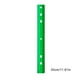 thumbnail image 3 of Scienceny Regla de plástico de 10 piezas, reglas multifuncionales prácticas y útiles para dibujar, herramientas creativas de pintura multiusos Medidores de medidas dimensionales Verde Scienceny TO007896-02B, 3 of 6