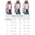 thumbnail image 3 of Asyoly Womens Tops Summer Floral Print Shirt Puff Sleeve Kimono Cardigan Loose Cover Up Beach Wear Casual Blouse, 3 of 7