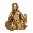 thumbnail image 4 of Assise Sai Baba Idole Laiton Doré Décoratif Fait Main, 4 of 5